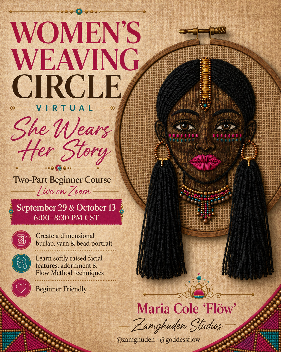 VIRTUAL Women's Weaving Circle September & October