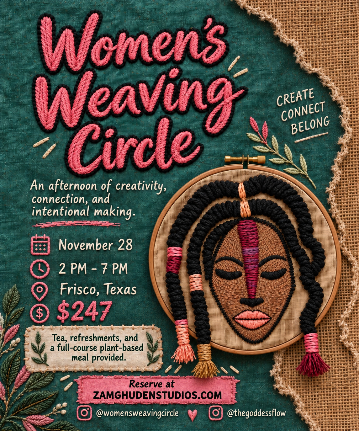 November Women’s Weaving Circle